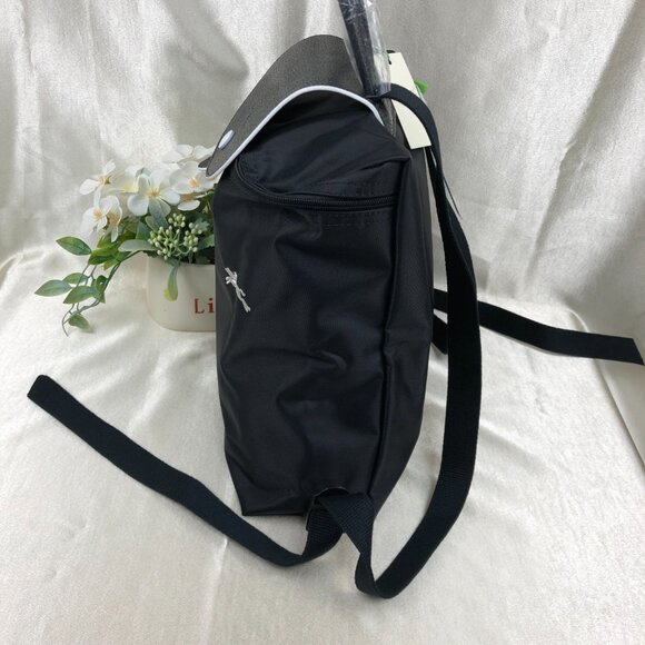 LONGCHAMP Mini Le Pliage Backpack In black - Picture 3 of 9
